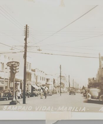 Rua Sampaio Vidal em Marília