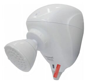 Chuveiro Elétrico Fixo Zagonel Move 5500W Branco LED Direcionável