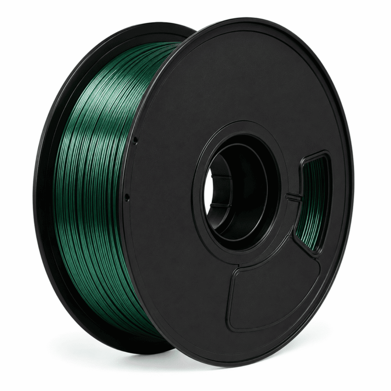 Filamento Cliever Pla Verde Metalizado 1.75mm 1Kg