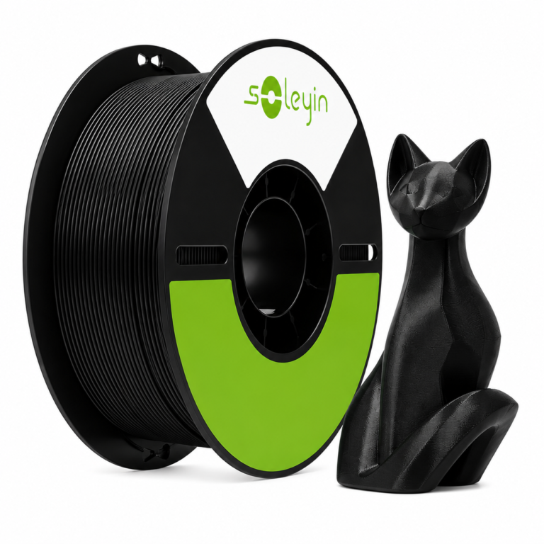 Filamento Soleyin Basic Petg Preto 1.75mm 1Kg